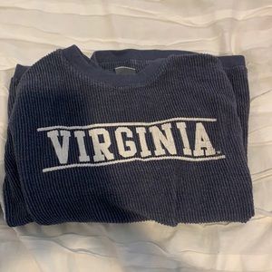 Virginia UVA Sweatshirt College Crewneck